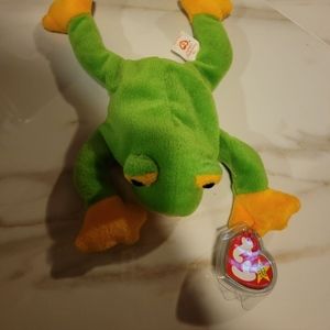 Ty Beanie Babies smoochy the frog